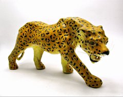 Леопард шкіра (34х16х8 см)(12"), K318213 - фото товару