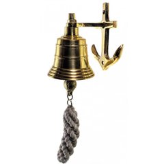 Дзвін ринда з якорем бронза (d-5 h-11 см) (2 ") (150 м), K333920 - фото товару