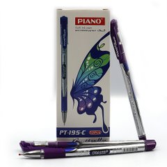 Ручка масло "Piano" "Classic " фиолет, 12шт/уп, K2743934OO195_12_vio - фото товара