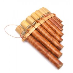 Флейта Пана бамбук (15х11,5х4 см), K329617 - фото товару