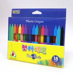 Крейда пластик. воскові Crayons, набір 18 кол., K2740723OO3833-18 - фото товару
