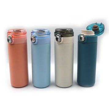 Бутылка-термос для воды "Классика" 400ml, двойн. стен.mix 1шт/этик, K2752759OO063-400JQ - фото товара