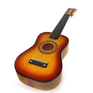 Гитара деревянная желтая (57,5х19,5х6,5 см), K334159 - фото товара