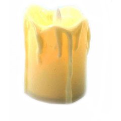 Свічка з Led підсвічуванням (5х3,5х3,5см), K332927 - фото товару