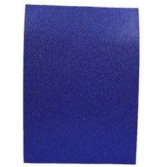 Фоамиран EVA 1.7±0.1MM "Темно-синий" GLITTER HQ A4 (21X29.7CM) 10лист./п./этик., K2744763OO17GL-053 - фото товара