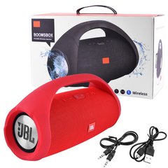 Bluetooth-колонка JBL BOOMSBOX BIG, speakerphone, радіо, red, SL8057 - фото товару
