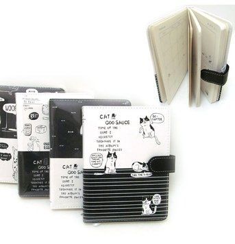 Блокнот + планир на кнопці "Black & White" держ.под ручку, 16,8 * 12,4, P108, mi, K2738808OO5655IMG - фото товару