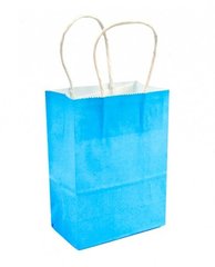 Пакет пакувальний паперовий Блакитний, K89040128O1252433755 - фото товару