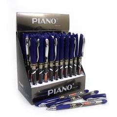 Ручка масло "Piano" "Horizon" синя, K2740140OO275PT-BL - фото товару
