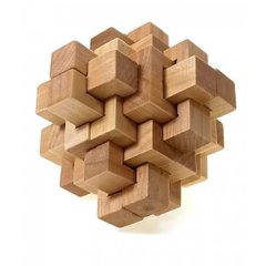 Головоломка деревянная (6х6х6 см)A, K327894A - фото товару