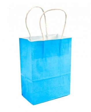 Пакет упаковочный бумажный Голубой, K89040128O1252433755 - фото товара