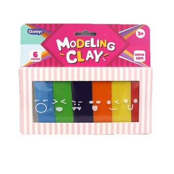 Пластилін Modeling Clay 6кол. 200г, K2755939OO8022_ - фото товару