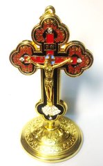 Хрест Автомобільний (золото) 9 см, N106 zol - фото товару