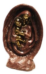 Барельєф "Марія з немовлям", QM9807G - фото товару