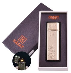 USB зажигалка в подарочной коробке HASAT №HL-65-1, №HL-65-1 - фото товара