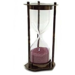 Часы песочные бронза (14,5х7х7 см), K328247 - фото товару