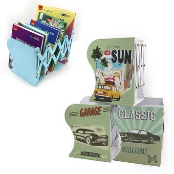 Підставка--тримач для книг метал. "Cars" 20,8*18,8см,mix, 1шт/етик., K2757030OO666-769-B - фото товару