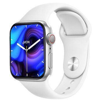 Smart Watch AK99, 44 mm Aluminium, голосовой вызов, white, 8800 - фото товара