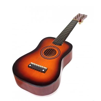 Гитара деревянная оранжевая (57,5х19,5х6,5 см), K334159C - фото товара
