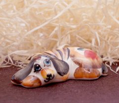 Фігурка керамічна Собака Лінивець (колір), K89380375O621688440 - фото товару