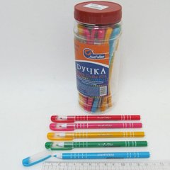 Ручка масляна JOtten "Delta" Індія 0,6мм (банку/30, mix) синя, K2730512OO874-delta - фото товару