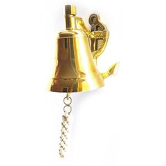 Дзвін ринда з якорем бронза (23х12х10 см), K332261 - фото товару