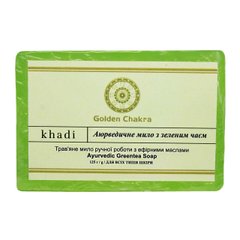 Аюрведичне мило із зеленим чаєм, 125 г., GCK0029 - фото товару