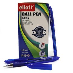 Ручка кулькова "Ellot" 1мм, сін., K2735161OO7704-bl - фото товару