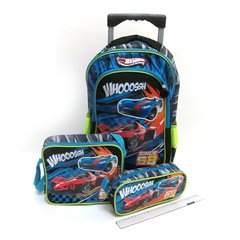 Валіза-рюкзак дитяча на 2 колесах 43*27*15см+сумка+пенал "Racing", K2736497OO0298DSCN - фото товару