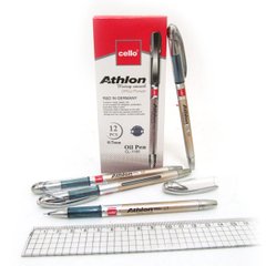 Ручка масляна "CL" "Athlon" 0,7 мм, синя, без/етик., K2735058OO1166CL - фото товару