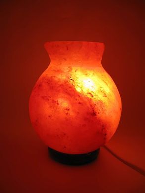Соляная лампа (SL-32) "Ваза" (d-12,h-17 см)(8 шт ящ.)(Гималайская соль), K325676 - фото товара