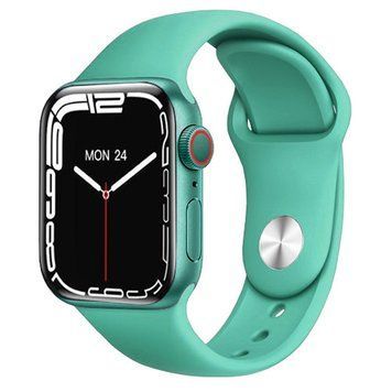Smart Watch Series 7 Z37, 44 mm Aluminium, голосовой вызов, беспроводная зарядка, mint, 8805 - фото товара