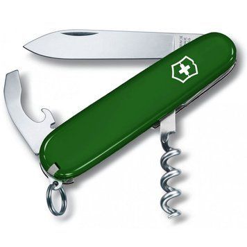 Ніж "Victorinox" Waiter 84мм/9функ/зел, 0.3303.4 - фото товару