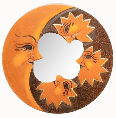 Дзеркало мозаїчне "Місяць і Зірки" (d-20 см), K329673 - фото товару