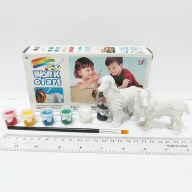 Дитяча творчість Розфарбуй іграшку "Собака" 2шт/уп, mix, K2727083OO11446 - фото товару
