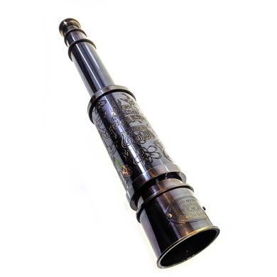 Підзорна труба бронза антик (65х6х6 см), K333944 - фото товару