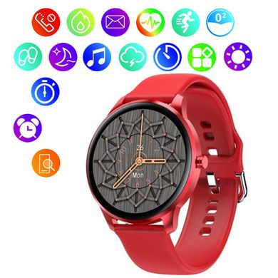 Smart Watch LW29, Full-touch Screen, pink, SL8334 - фото товару