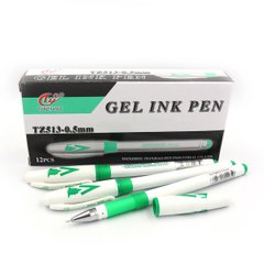 Ручка гелевая зел. Tianjiao, K2734351OO513--grn - фото товара