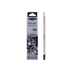Набір чорнографітових олівців Acmeliae "Artmate" 6B,3.1mm 12 шт./етик., K2753682OO8000-6B - фото товару