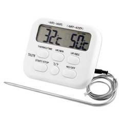 Термометр кухонний ТА-278 з виносним датчиком від -50 до 300 °C, 8882 - фото товару