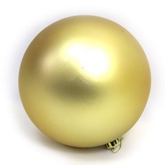 Великий ялинкова куля мат. "GOLD" 25СМ, K2742274OO0980-25MGL - фото товару