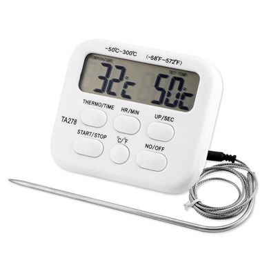 Термометр кухонный ТА-278 с выносным датчиком от -50 до 300°С, 8882 - фото товара