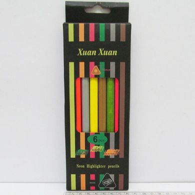 Карандаши Цветной "Неон" 6шт + точилка, K2730136OO1037-6 - фото товара