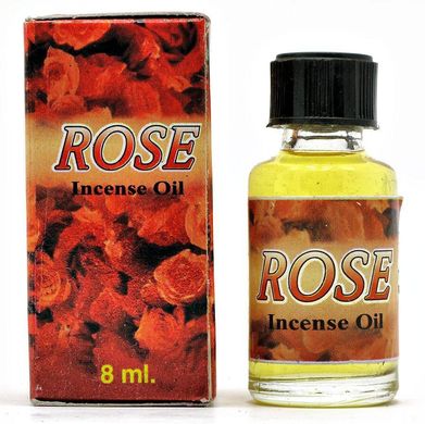 Ароматичне масло "Rose" (8 мл)(Індія), K320453 - фото товару