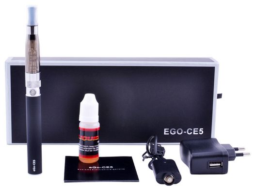 Електронна сигарета EGO-CE5 1100маг (подарункова упаковка) Black, Silver EC-001, EC-001 - фото товару
