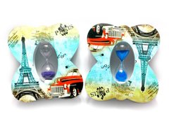 Годинник пісочний "Париж" (15х14х4 см)(H005), K326869 - фото товару
