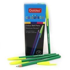 Ручка масляна Goldex Colorstix Індія Green 1,0 мм, K2733788OO932-col-GR - фото товару