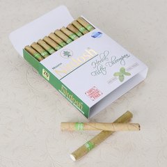 Трав'яні сигарети з фільтром NIRDOSH з базиліком (Пачка 20 сигарет), K89010088O1716567289 - фото товару