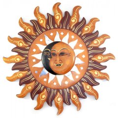 Зеркало мозаичное "Луна и Солнце" (d-40 cм), K330166 - фото товару