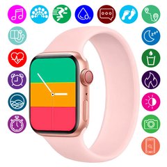 Smart Watch 6 X16, 2 браслета, pink, SL8354 - фото товара